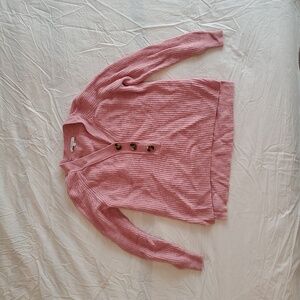 Madewell Pink Knit Sweater